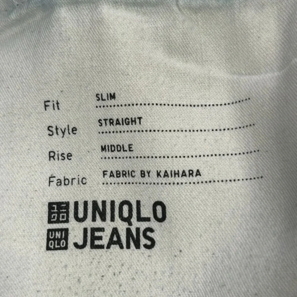 Uniqlo Red Line Kaihara‎ Selvedge Denim Jeans Mens 32x32 Slim Straight Fit Japan
